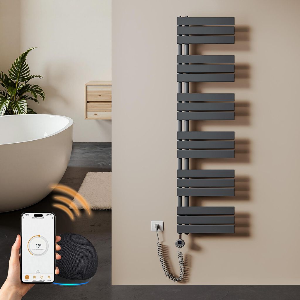 S'AFIELINA Radiateur sèche-serviettes électrique Image du produit 