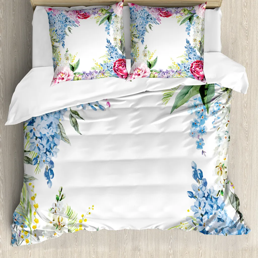 Copripiumino ABAKUHAUS Blume Lilla - Lusso Anallergico 200x200 cm