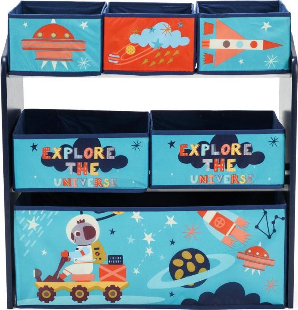 U-Grow UMDU03-UNV Spielzeugschrank, „Explore the Universe“, Ordnungssystem