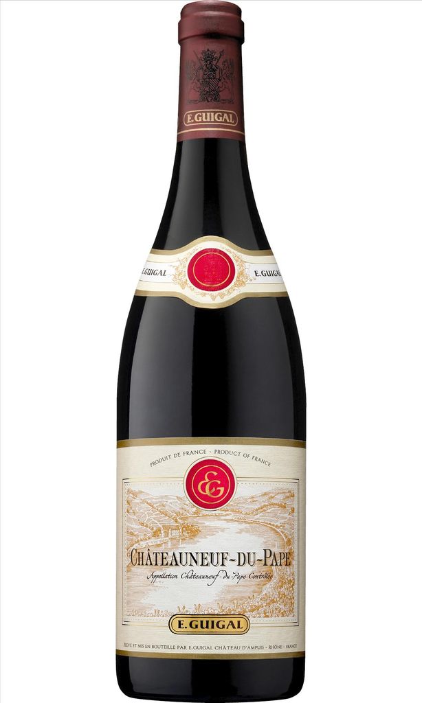 E. Guigal Châteauneuf-du-Pape Rhone 2020 Wein ( 1 x 0.75 L Produktbild 