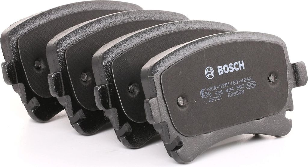 Set di pastiglie freno, freno a disco BOSCH 0 986 494 583 Immagine del prodotto 