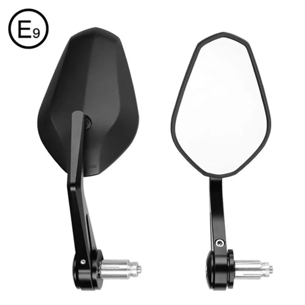 Miroir Pivotant 360 Degrés avec Certification E9 Mark Haute Visibilité