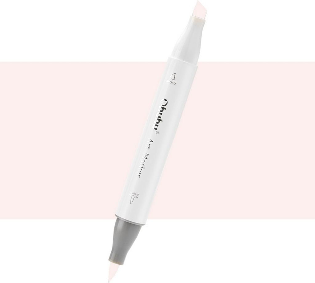 OHUHU dwustronny marker alkoholowy Brush & Chisel, E010 Zdjęcie produktu 