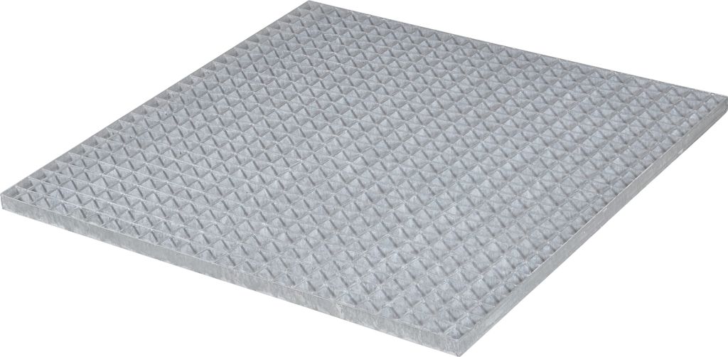 Gitterrost 900x900 verzinkt, Maschenweite 34x38, Produktbild 