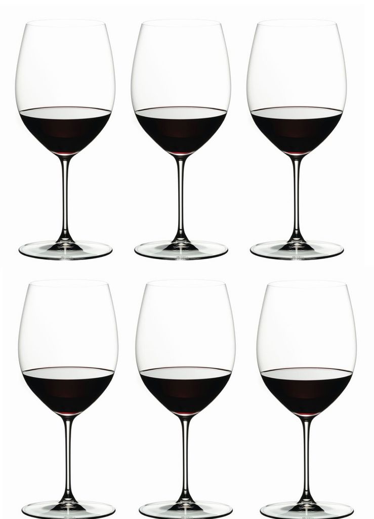 Riedel O Stemless Red Wine Glasses - Cabernet/Merlot (Set of 4