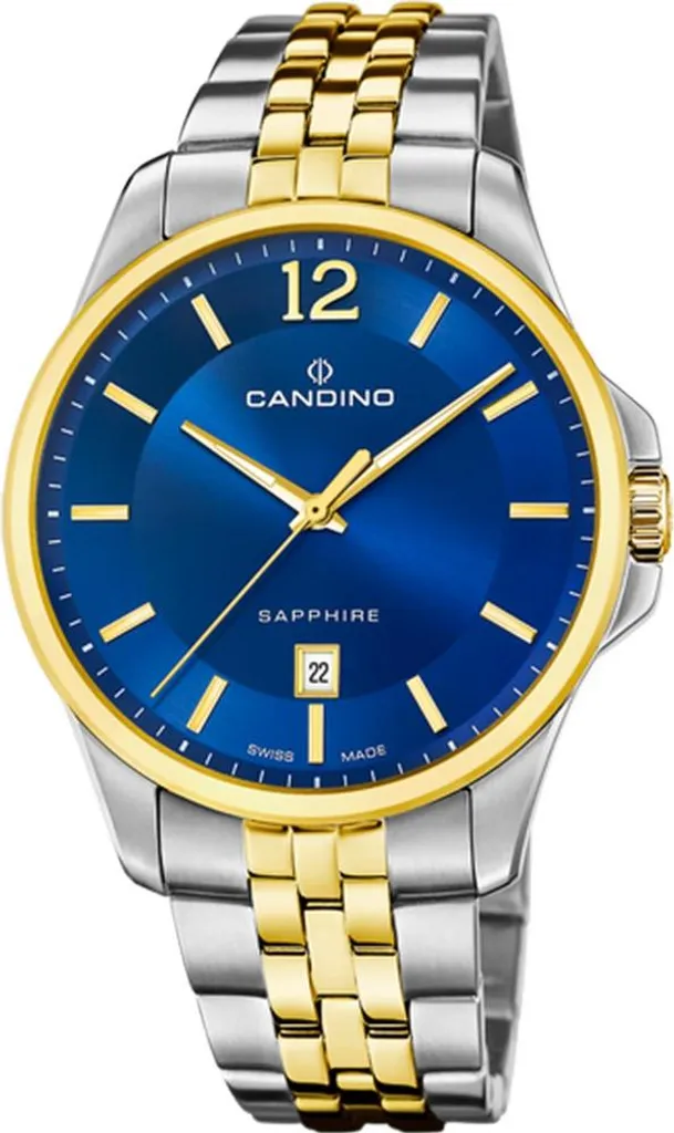 Montre-bracelet Candino C4763/2 pour homme avec verre saphir