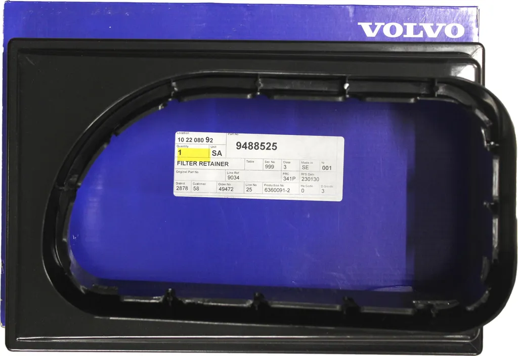 Boîtier de Filtre à Air Cabine Volvo XC70 V70 pour Climatisation