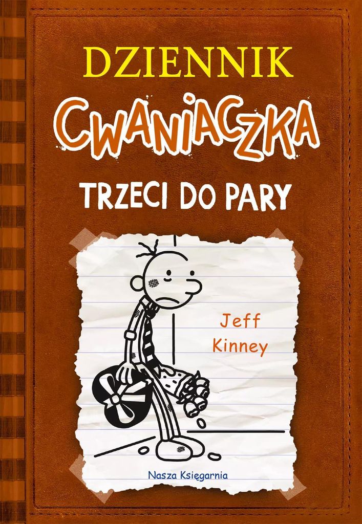 Dziennik cwaniaczka. Trzeci do pary Jeff Kinney (Buch auf Polnisch)