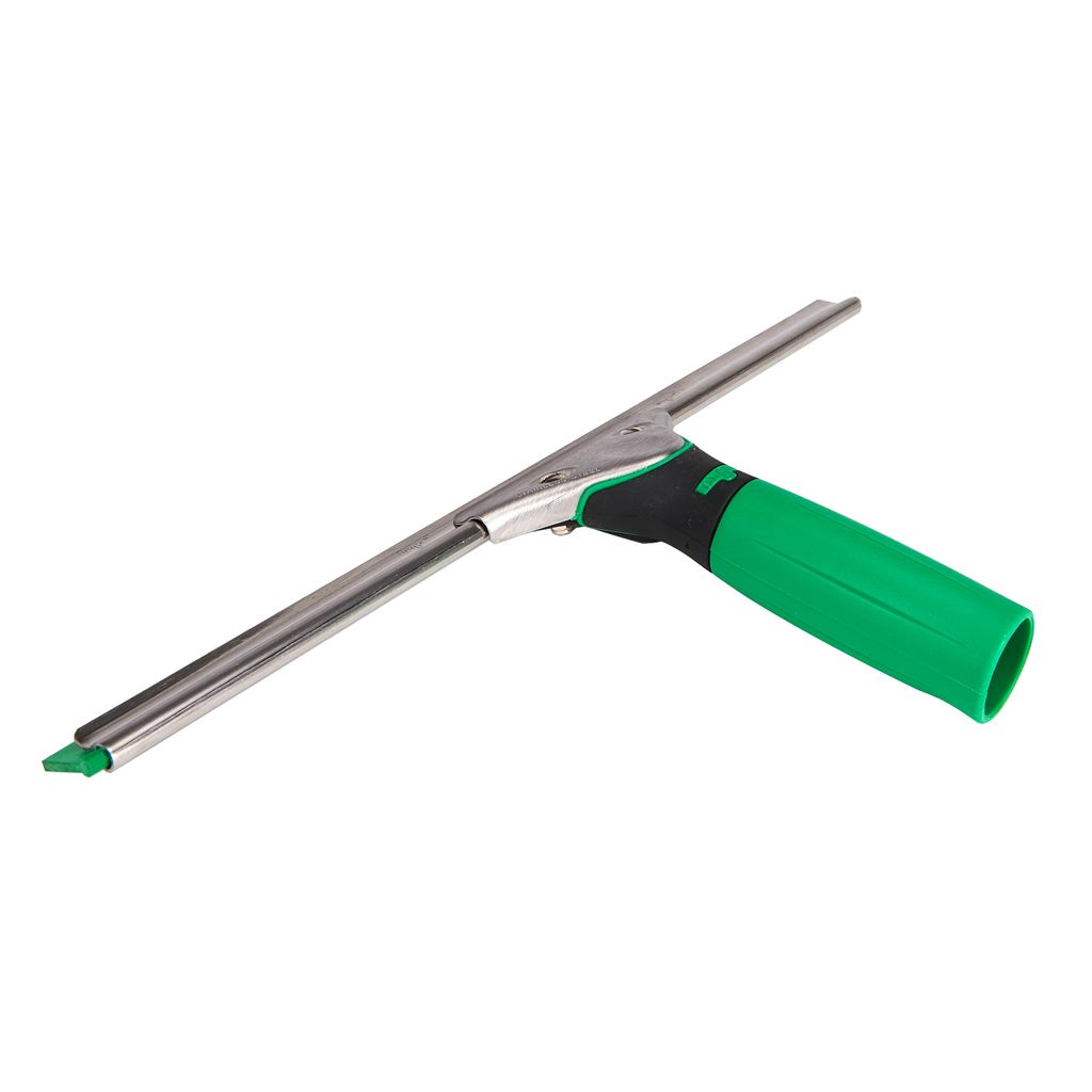 Unger ErgoTec Fensterwischer Breite 45 cm, mit S-Schiene und grünem Wischergummi