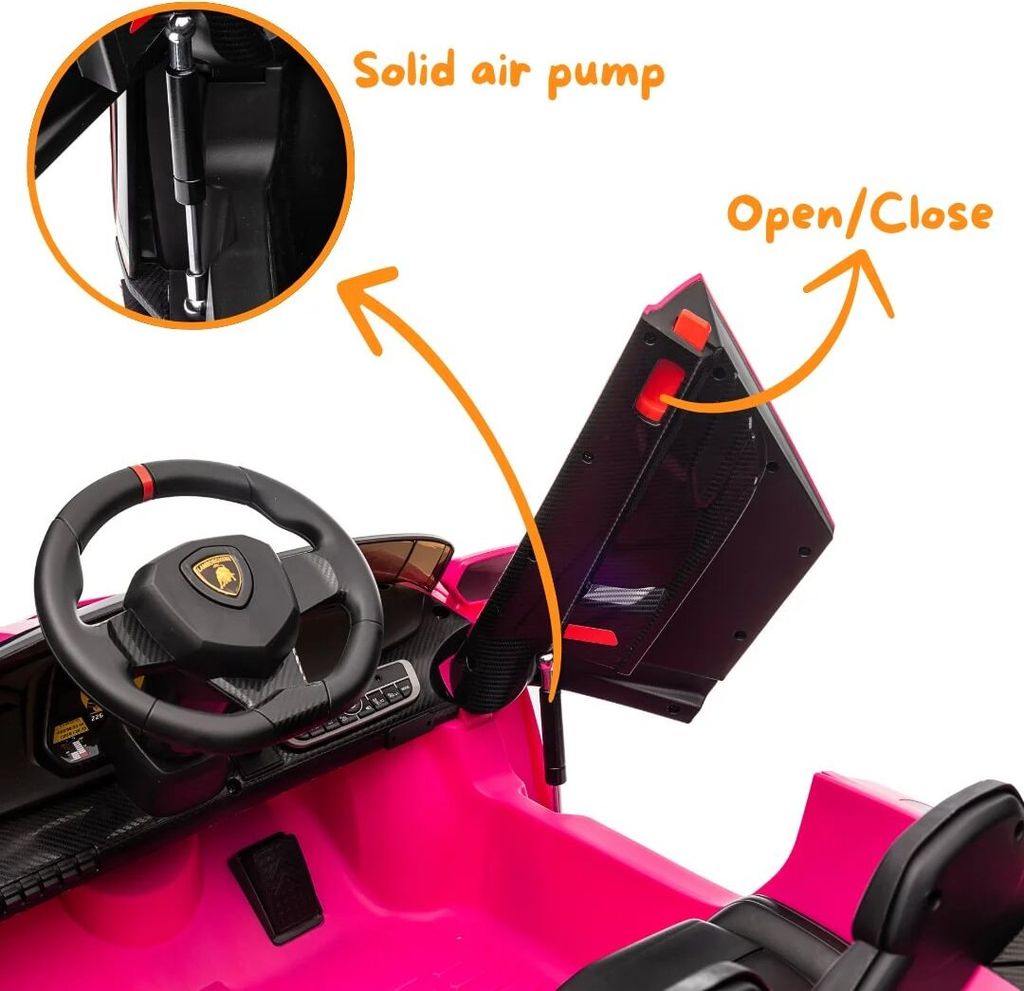 Dětské elektrické auto 12V - Lamborghini Veneno - 1 až 6 Obrázek produktu 2
