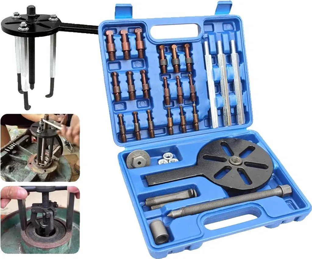 Kit Estrattore Cuscinetti 3 Griffe 21 Pz - Acciaio Professionale