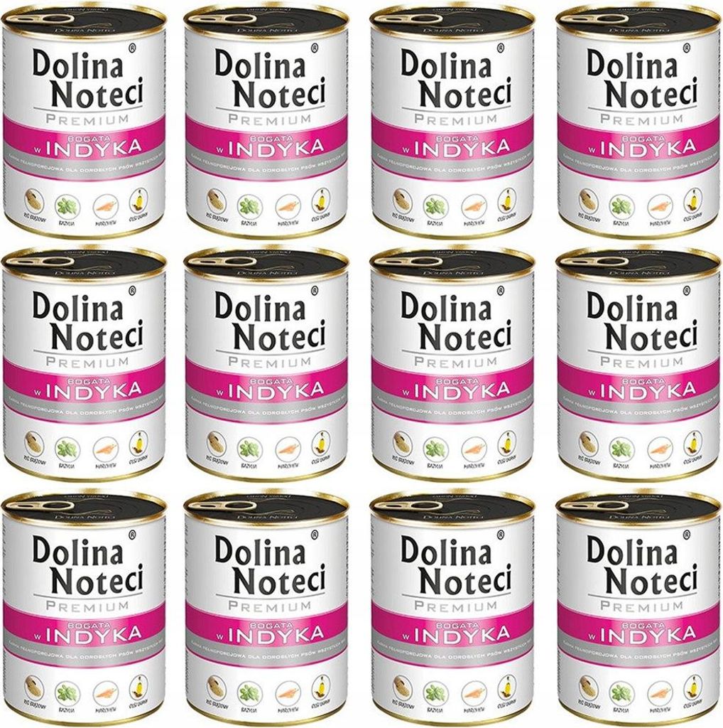 DOLINA NOTECI Premium Rich in turkey - Nassfutter für Hunde - 800 g