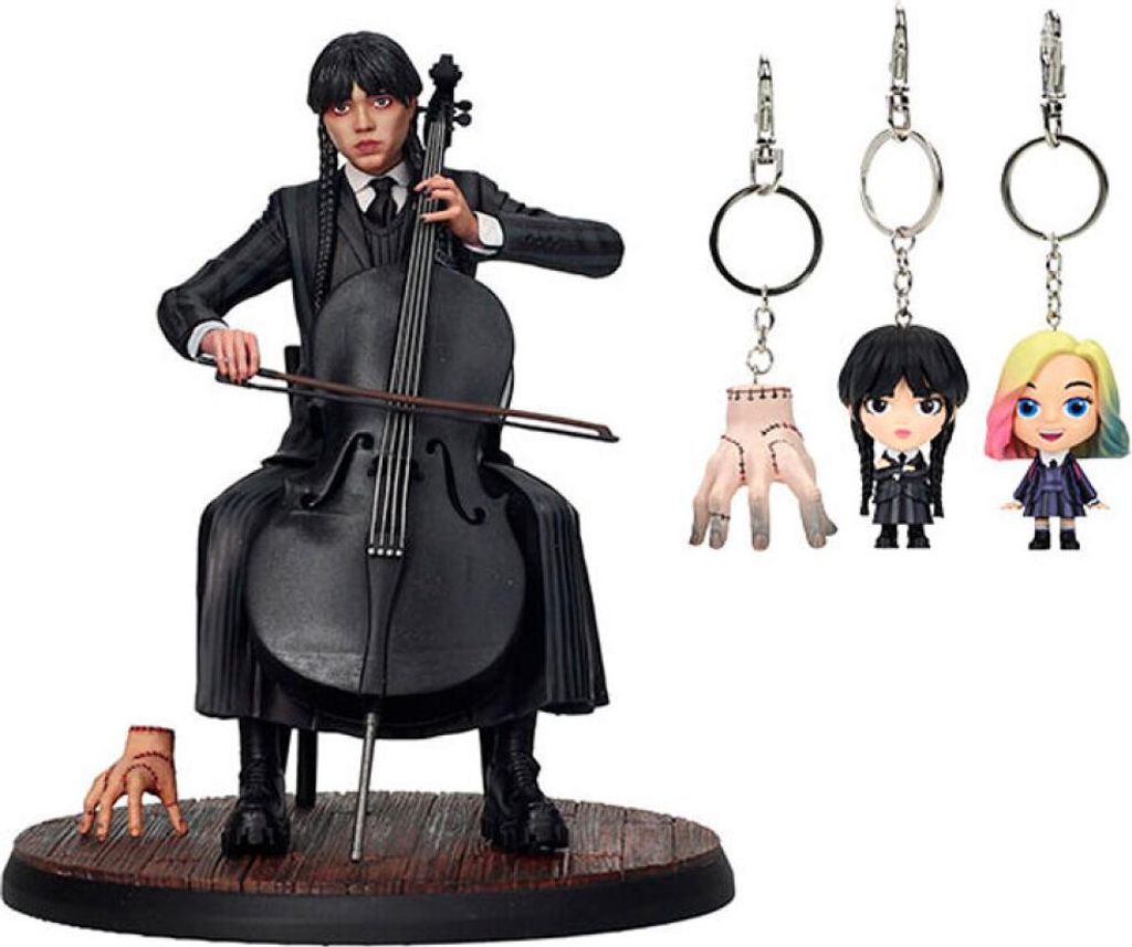 Mittwochsfigur Mittwoch Cello + Schlü sselanhä nger