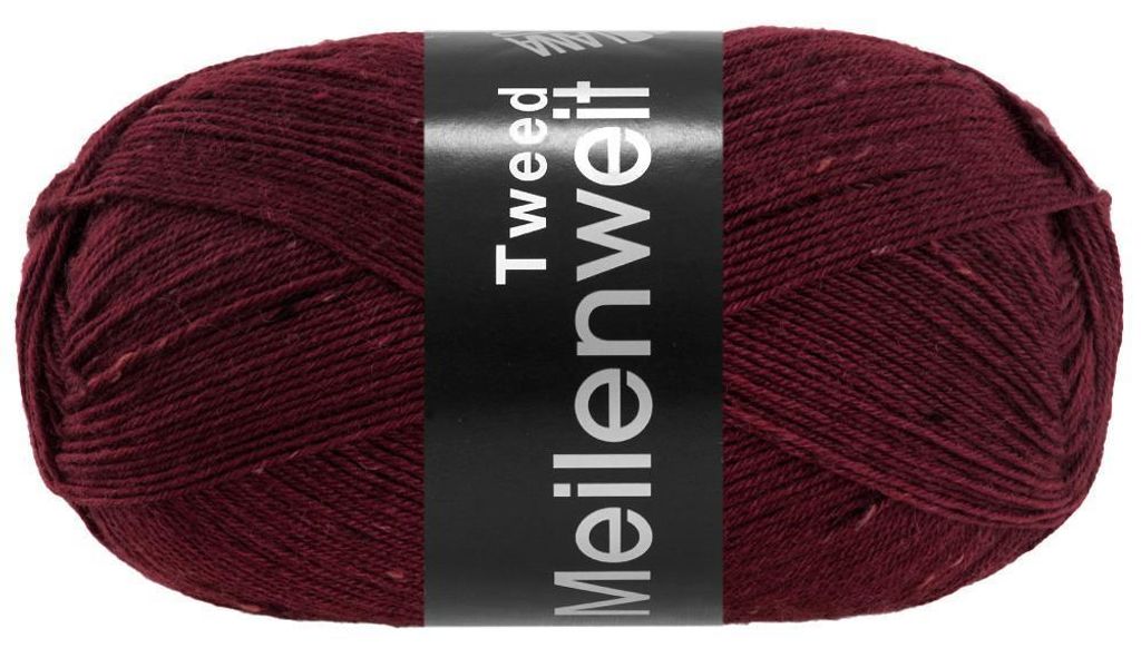 Lana Grossa MEILENWEIT 100 g TWEED 4-fach Sockenwolle mit Produktbild 