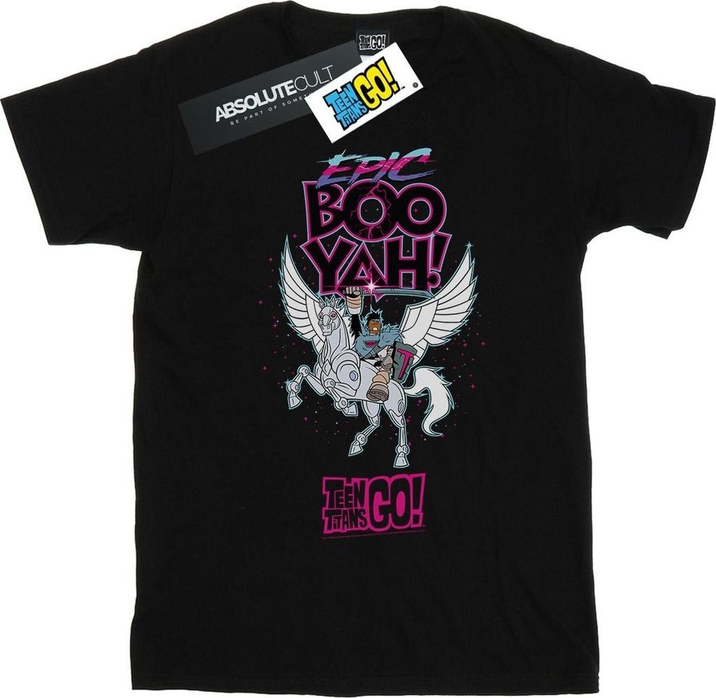 DC Comics - "Teen Titans Go Epic Boo Yah" T-Shirt für Herren BI48086 (4XL) (Schwarz)