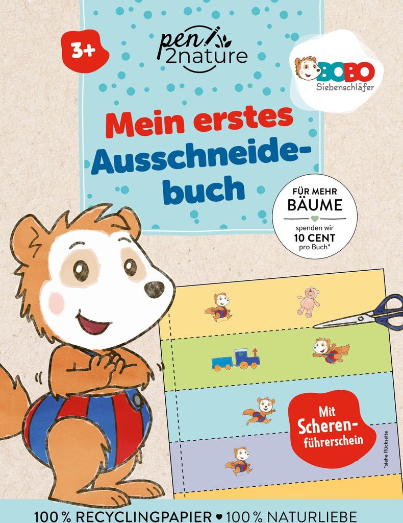 Bobo Siebenschläfer Mein erstes Ausschneidebuch