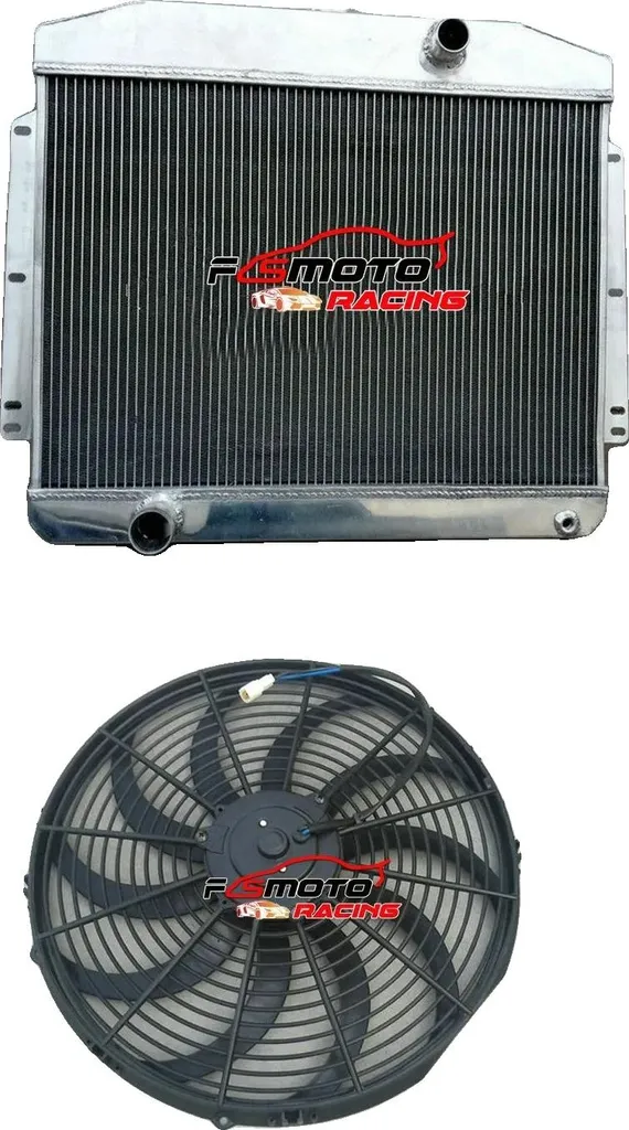 Radiateur Performance 3 Rangs en Aluminium, Format 24,6 x 29,3 Mercury