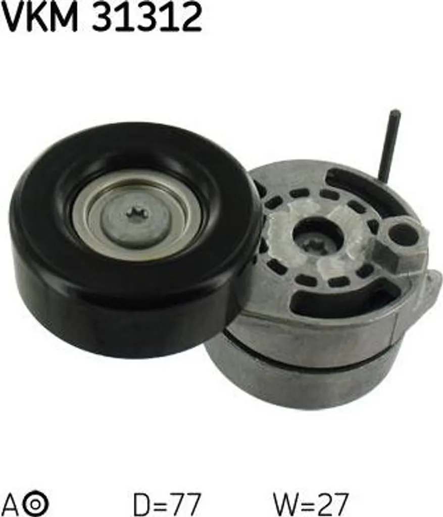 Galet Tendeur de Courroie Accessoire SKF pour Audi A6 A4 Q5 06E903133AE