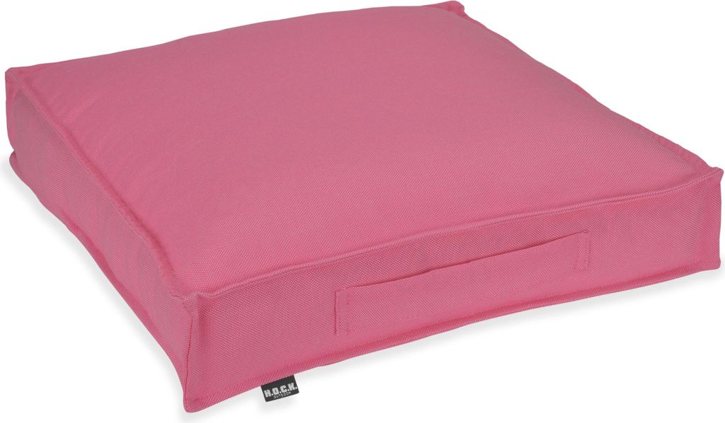 H.O.C.K. Caribe Outdoor Matratzenkissen 50x50x10cm pink -fuchsia 01