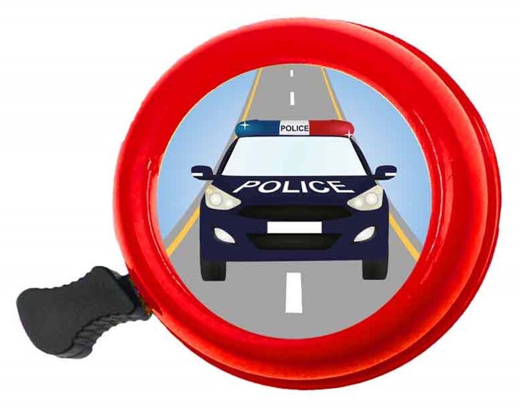 Fahrradklingel Polizei 55 mm - bbeBells 52416 - Glocke Produktbild 