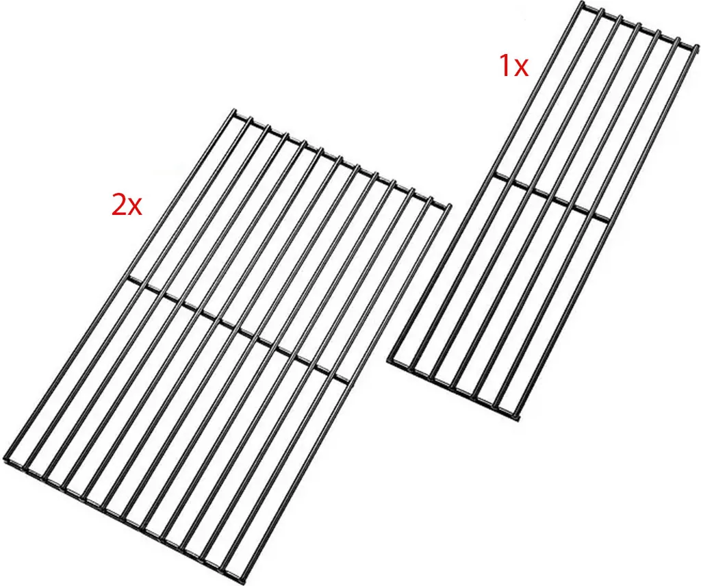 Grilles Atlanta 300 pour barbecue : kit 3 pièces pour cuisiner en famille