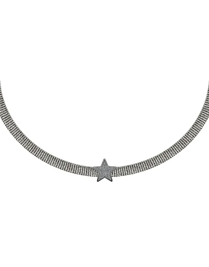 Collana Donna Guess UBN28010 in Acciaio Silver: Stile Iconico