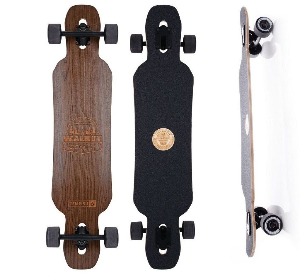 Tempish longboard Walnut99 x 21 cm czarny/brązowy Zdjęcie produktu 