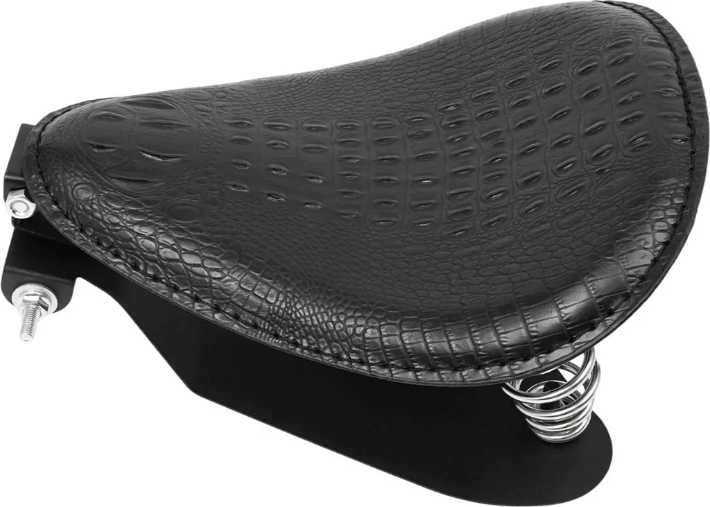 Coussin de selle de moto pour longs trajets - Confort polyuréthane noir
