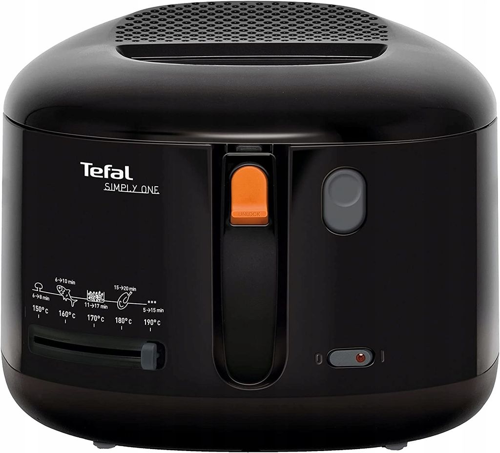 Tefal FF1608, 2,1 l, 1,2 kg, 2,1 l, Samostarný, Černá, Obrázek produktu 