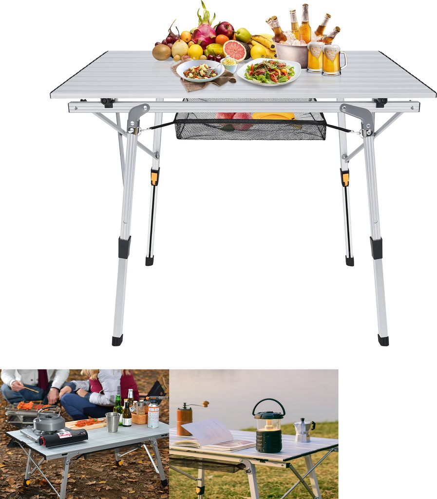 LARS360 90 x 53cm Campingtisch Klapptisch Camping Tisch Produktbild 