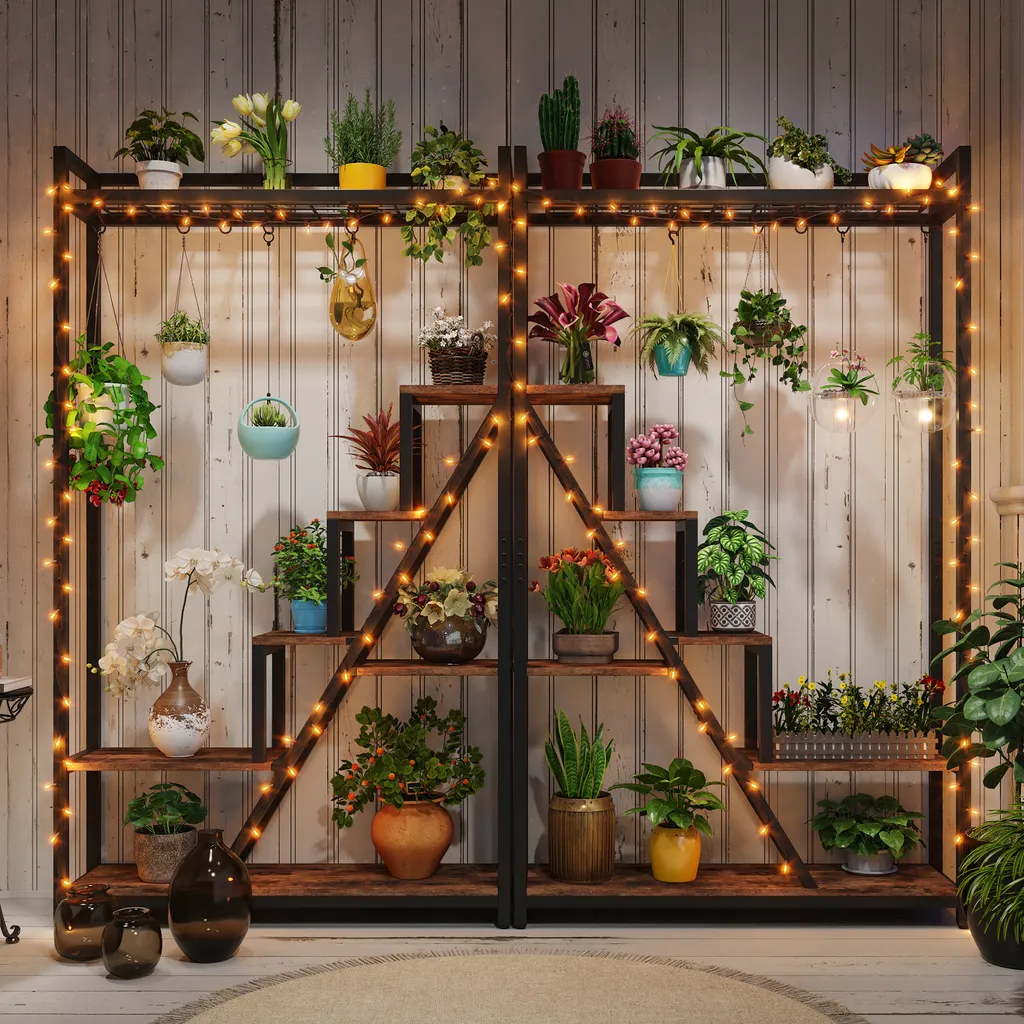 Support Plantes Vertical 180cm : Solution Gain de Place pour Intérieur - 9