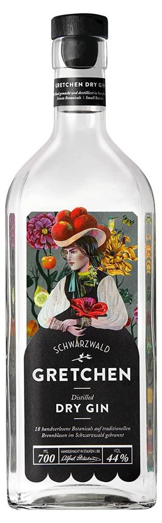 Schladerer Gretchen Dry Gin 44 % obj. Obrázek produktu 