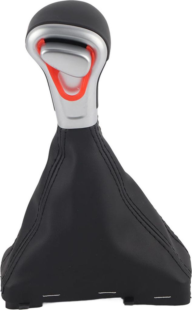 Autokontraktionsknopf, Leder Pratical Haltelable High-End 5.3*3.14*8.3 Zoll Anpassung für das Linksantriebsmodell Automatikgetriebe