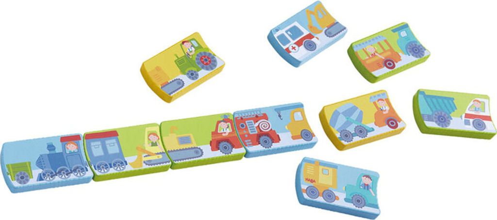 Haba 302600 Legespiel Fahrzeug Produktbild 
