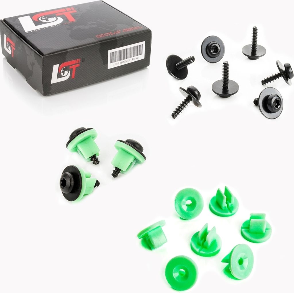 10x Muttern Schrauben Ausgleichsbehälter für FORD FIESTA FOCUS PUMA ESCORT 7