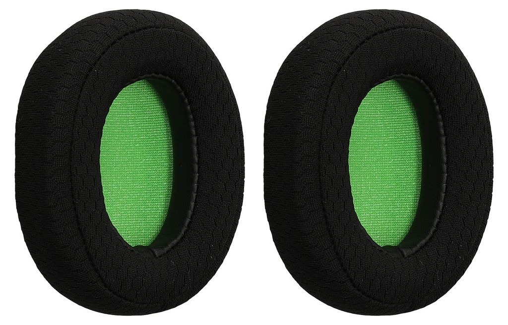 kwmobile 2x Mesh Polyester Ohr Polster für PDP LVL30 Ohrpolster - Ersatz Ohrpolster - Kopfhörer Ersatzteile - Kopfhörer Ersatzpolster für Over Ear