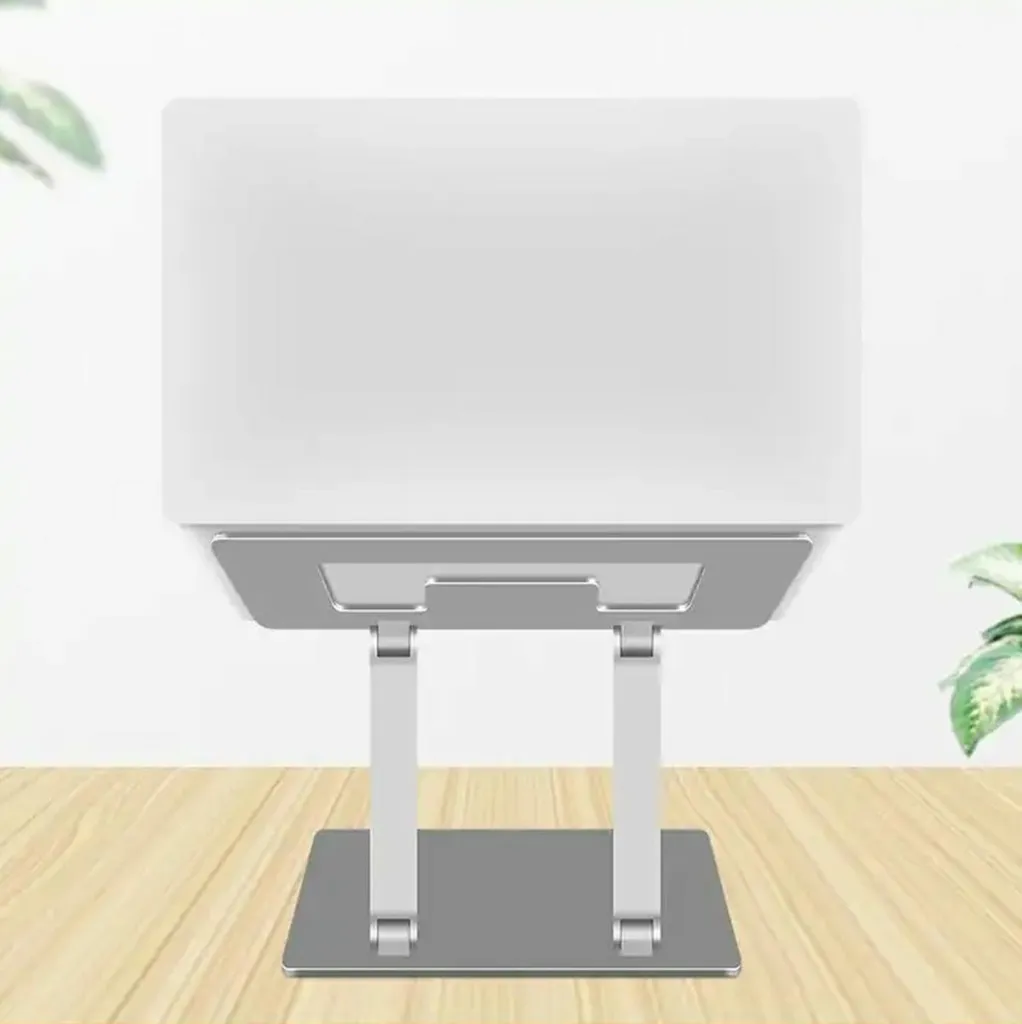 Support ordinateur portable inclinable APT DA117 en alu silver robuste - 6
