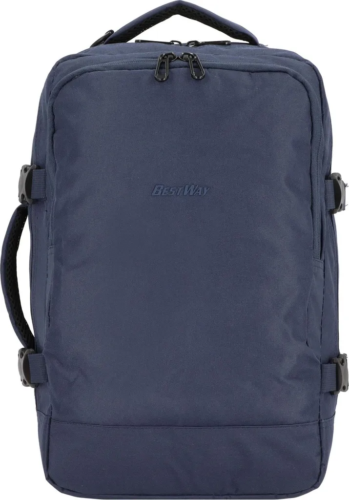 Worldpack BestWay Zaino Giorno 41,5 cm: Laptop Pocket & Urban Design