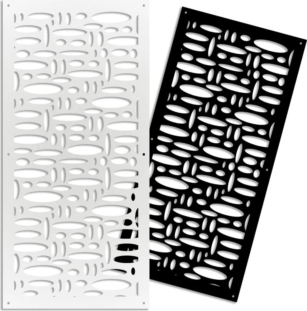 Pannello Diffusore FLASHPOINT PVC Bianco 47x94: Luce e Texture Uniche