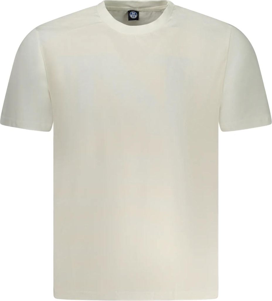 Logo-T-Shirt Rundhals North Sails Kurzarm 996019000 BI0101 : Größe - L Größe: L