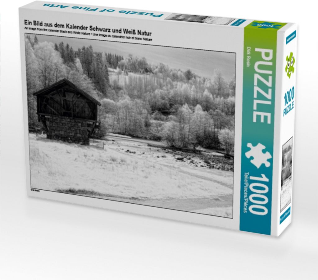 Calvendo Ein Bild aus dem Kalender Schwarz und Weiß Natur Produktbild 