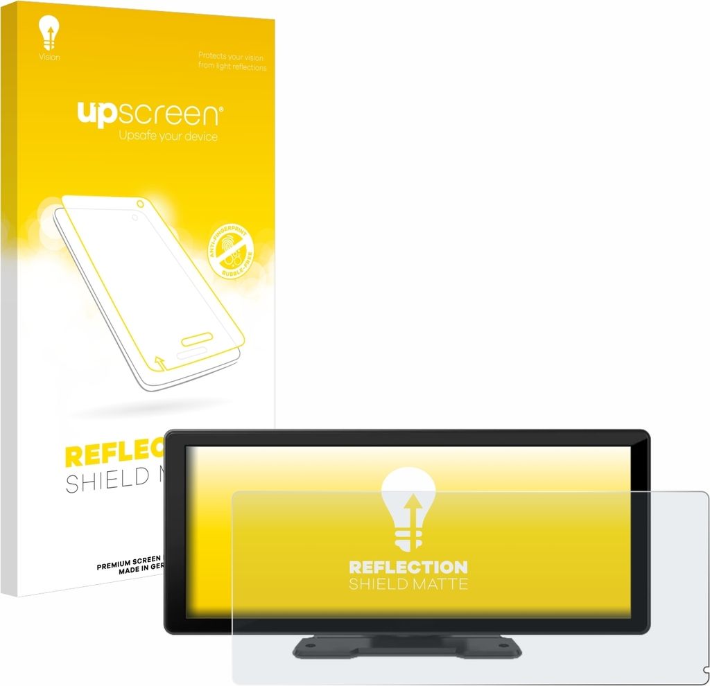 upscreen Schutzfolie für Carpuride W103 10.3" Displayschutz Displayschutzfolie Folie Matt Entspiegelungsfolie