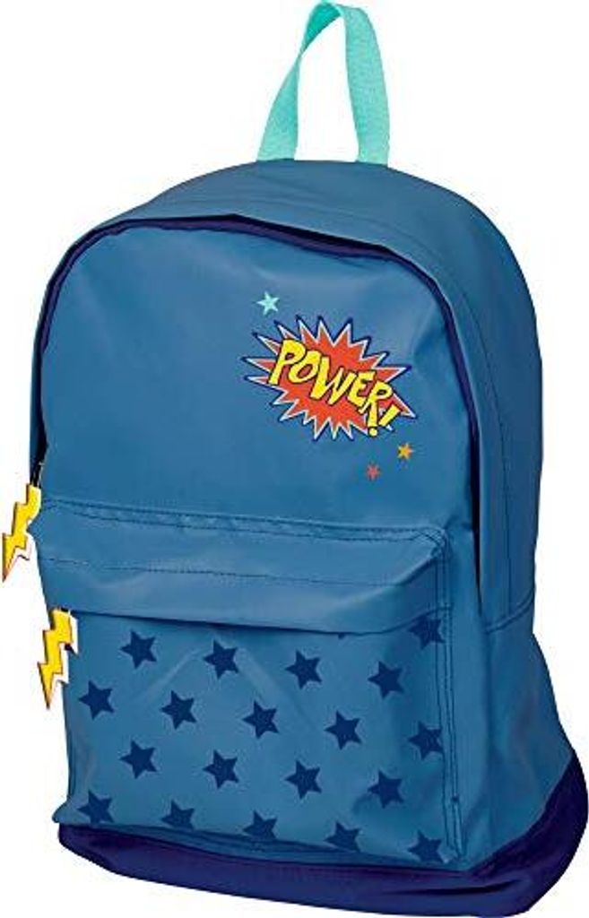 Spiegelburg Großer Rucksack POWER! Glühwürmchen (blau)