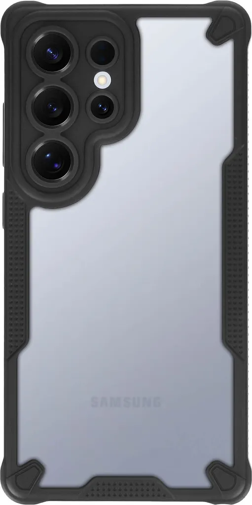 Avizar Custodia Galaxy S25 Antiurto Opaca Nero - Protezione Premium - 2
