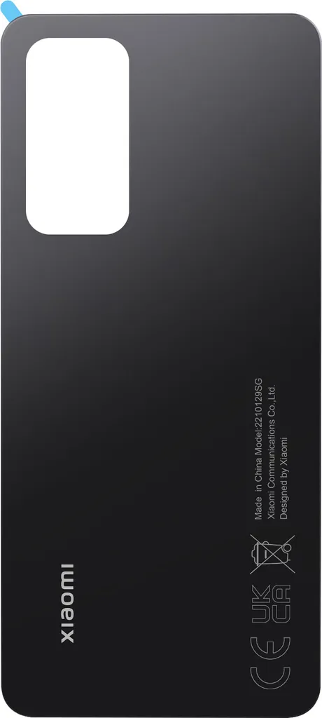 Réparer vitre arrière Xiaomi 12 Lite cassée - Coque Gris Foncé DIY
