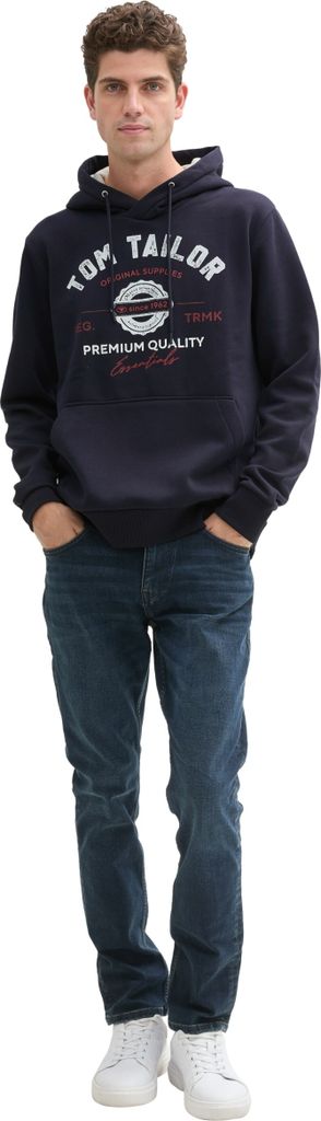 TOM TAILOR 1043292 - HOODIE WITH PRINT Herren Produktbild 