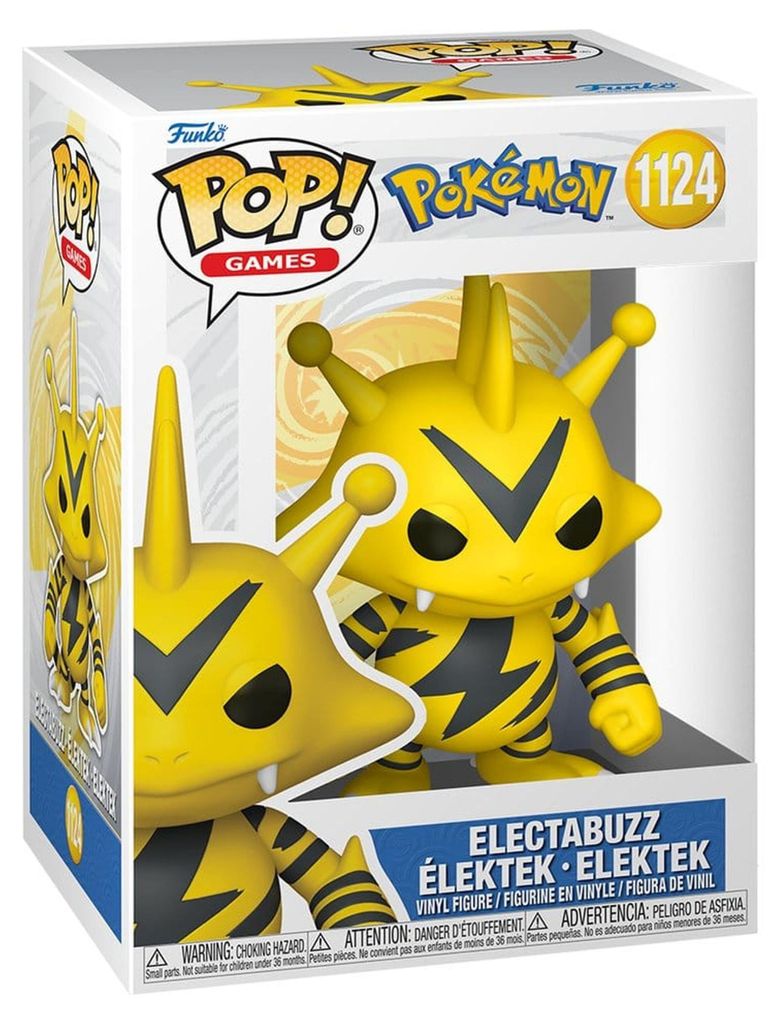 Pokémon - Elektek 1124 Funko Pop! Produktbild 