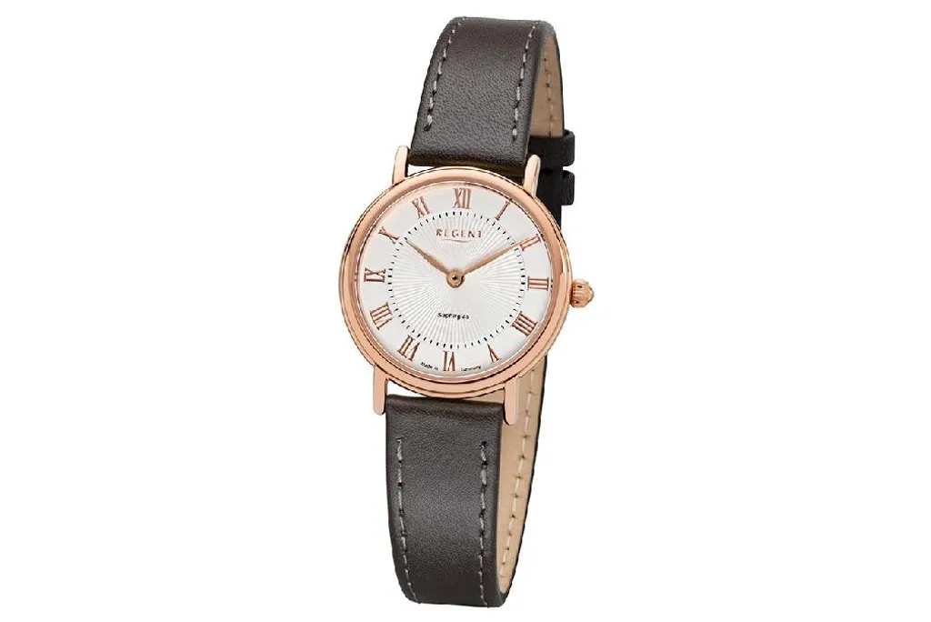 Montre Femme Regent GM-1604 Idéale pour le Bureau et Soirées Chic Or