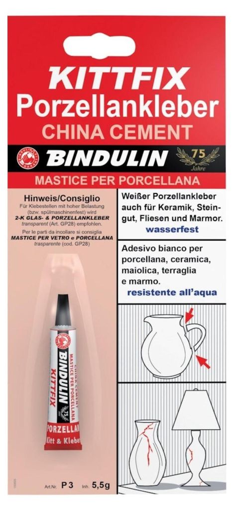 Porzellankitt 5,5g Produktbild 