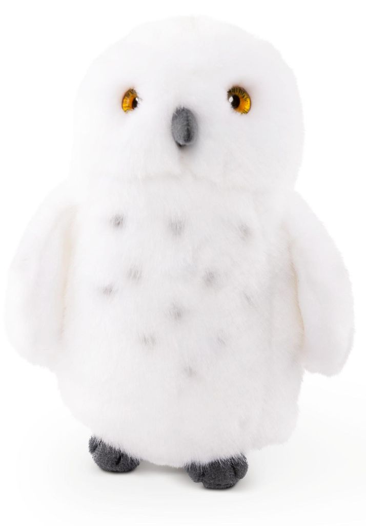 Living Nature Schneeeule Kuscheltier - Plüsch Eule klein Spielzeug